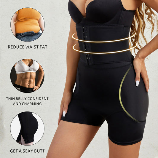 Short Gainant Sculptant Taille Haute –