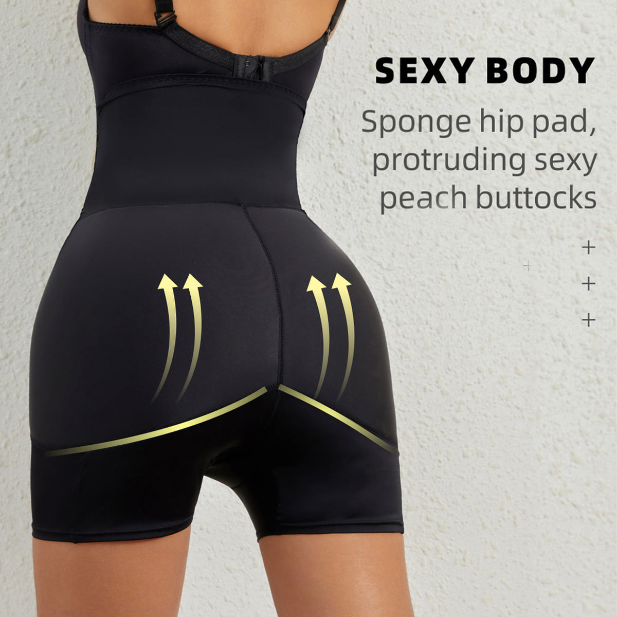 Short Gainant Sculptant Taille Haute –