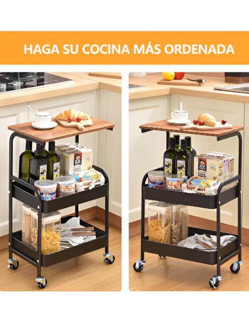 chariot de cuisine à roulettes